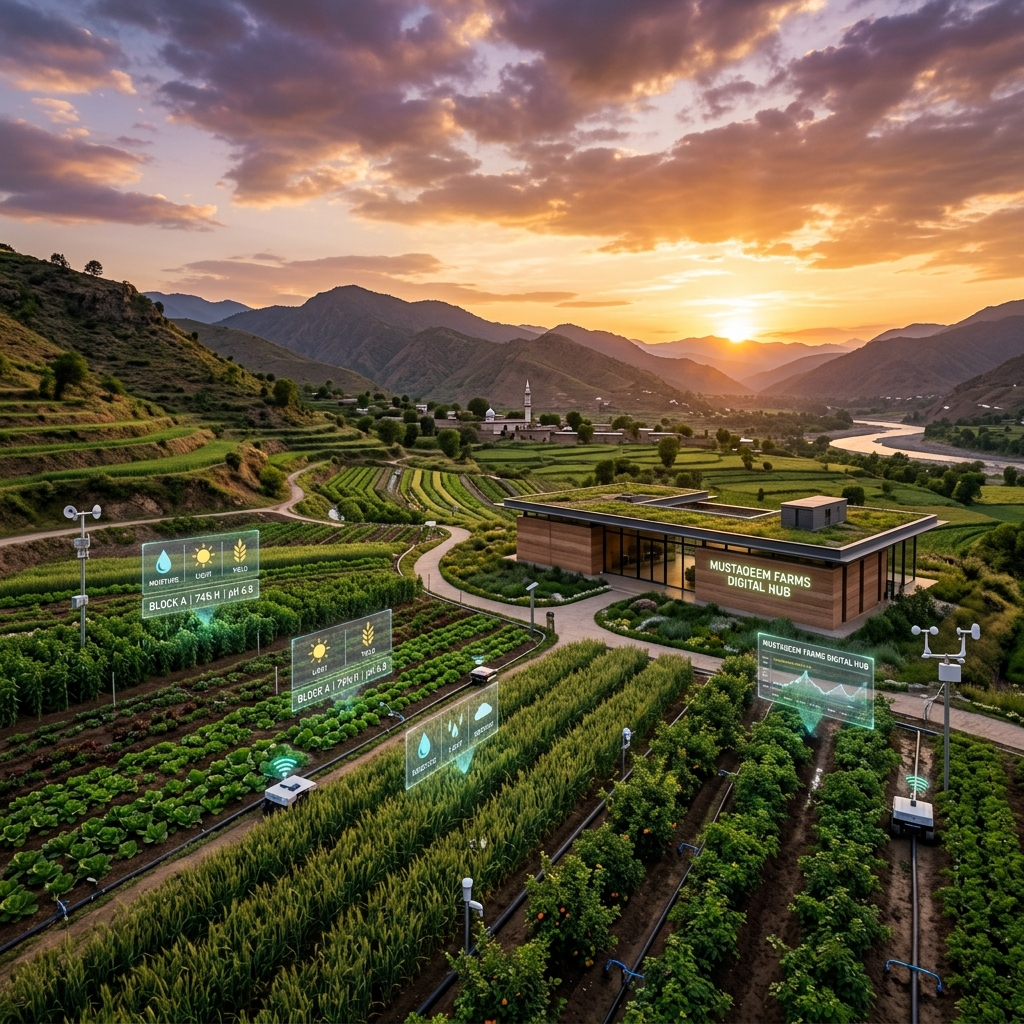 Mustaqeem Farms landscape